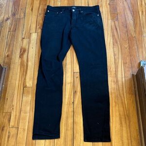 A.P.C Petit Standard Classic Black Straight Leg Jeans - 32" Waist, 34" Length